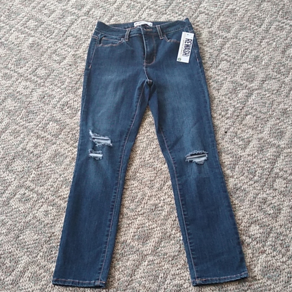 Rewash blue jeans